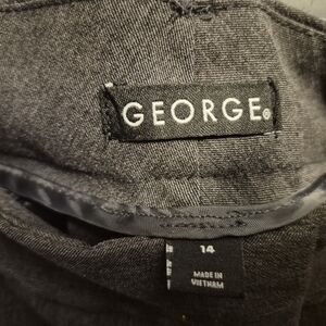 George Black Dress Pants
